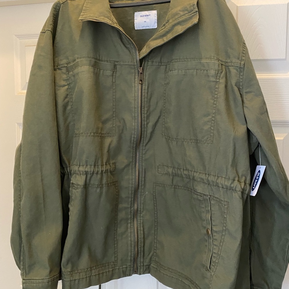 Old Navy canvas utility jacket